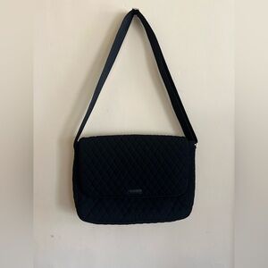 Vera Bradley Black Quilted Shoulder Bag